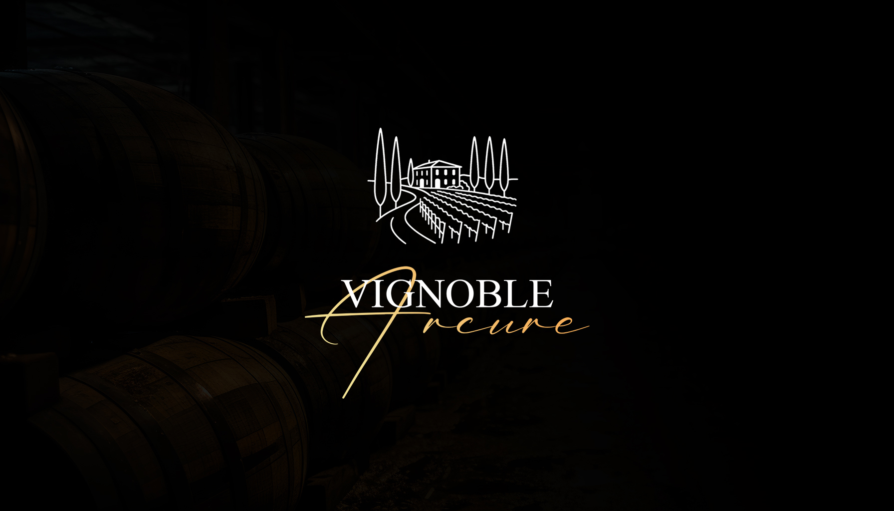 Vignoble Arcure — logo et identité visuelle par Hooked Studio