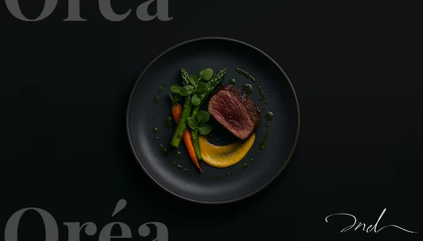 Projet Oréa — site internet et direction artistique par Hooked Studio