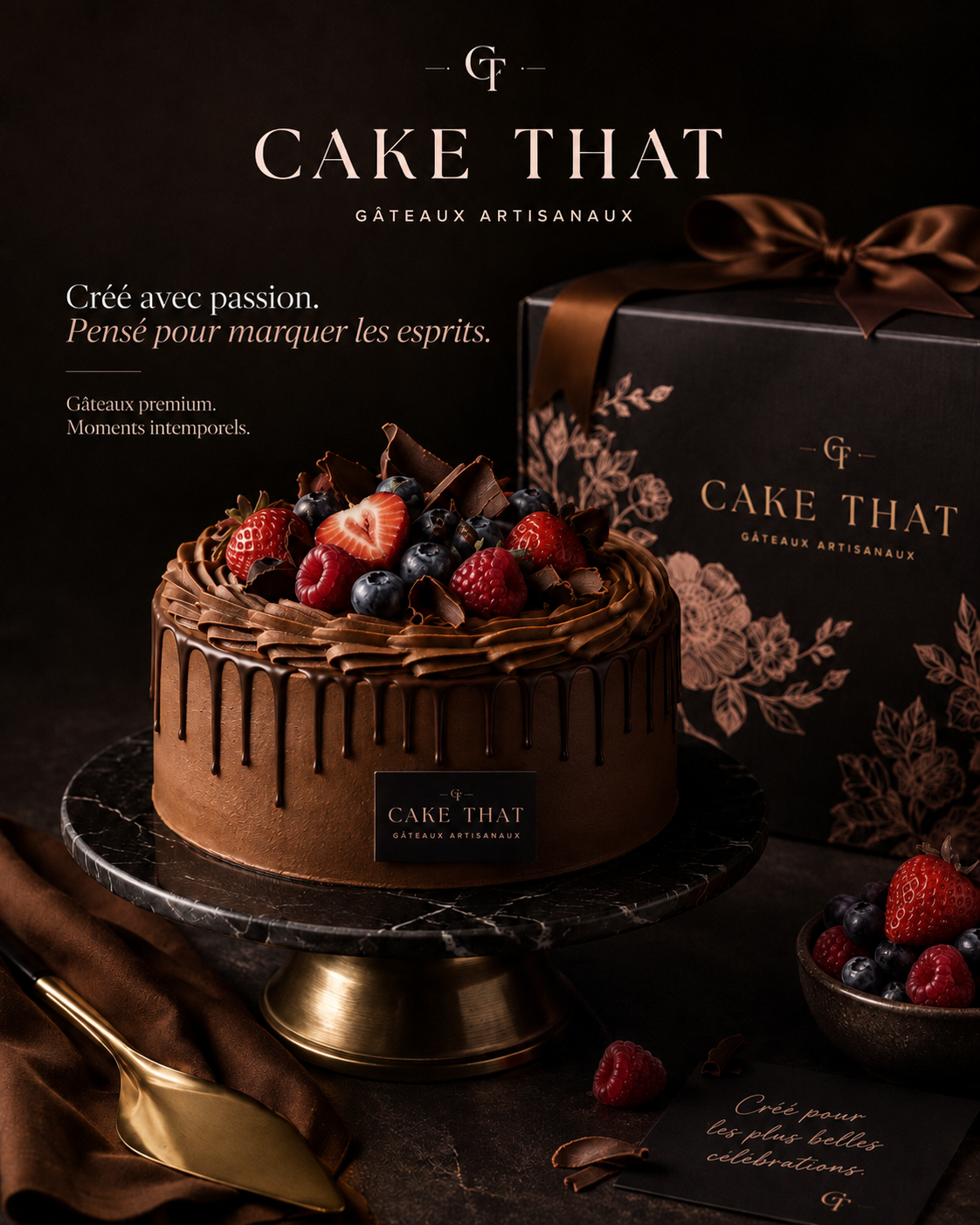 Cake That — site gourmand et direction artistique