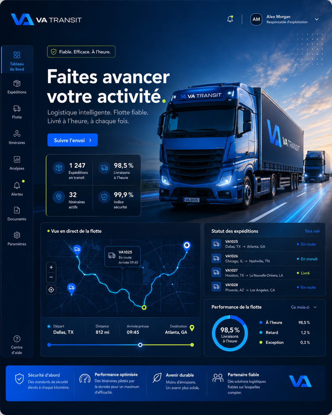VA Transit — produit digital dédié à la mobilité
